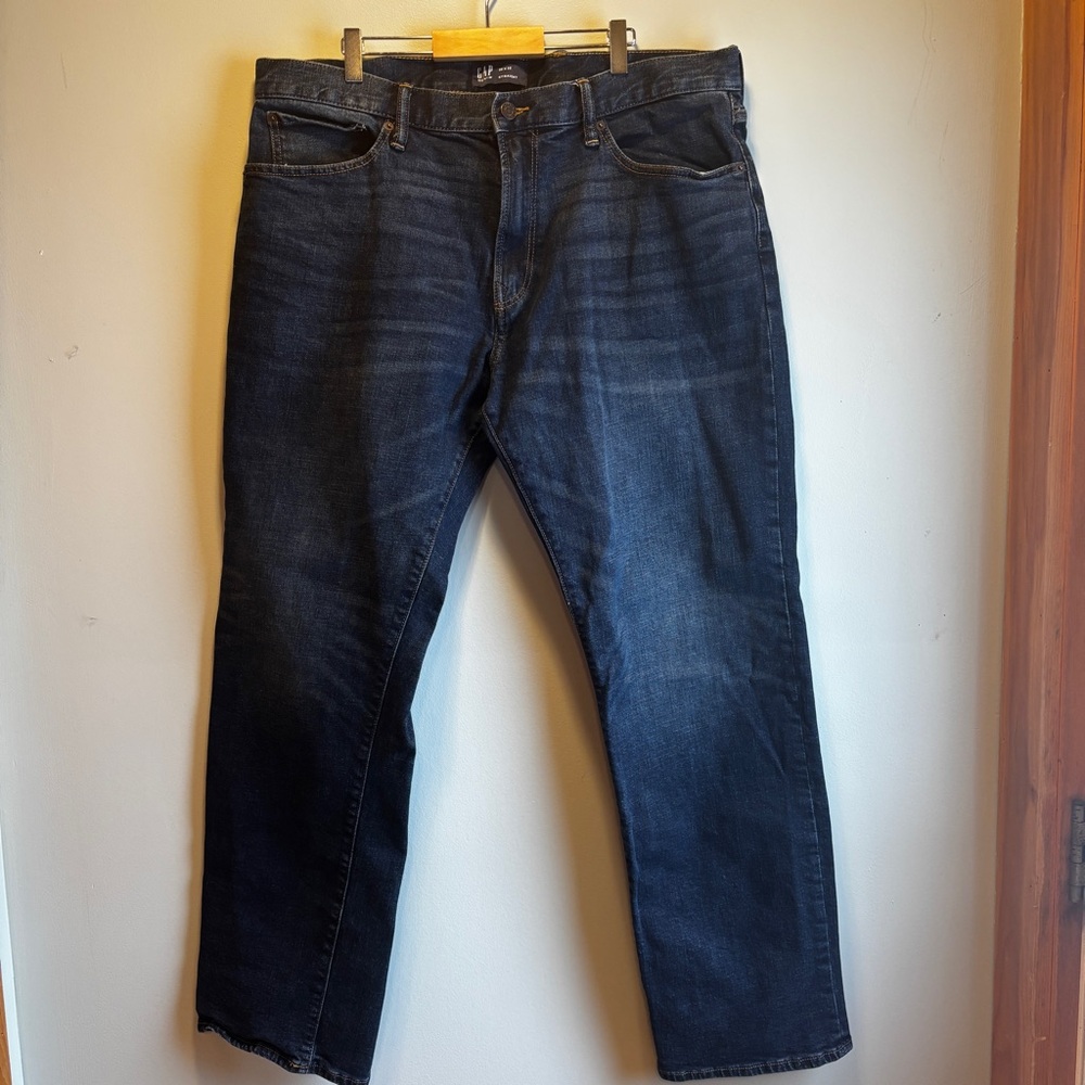 GAP Men's Dark Indigo Relaxed Jeans